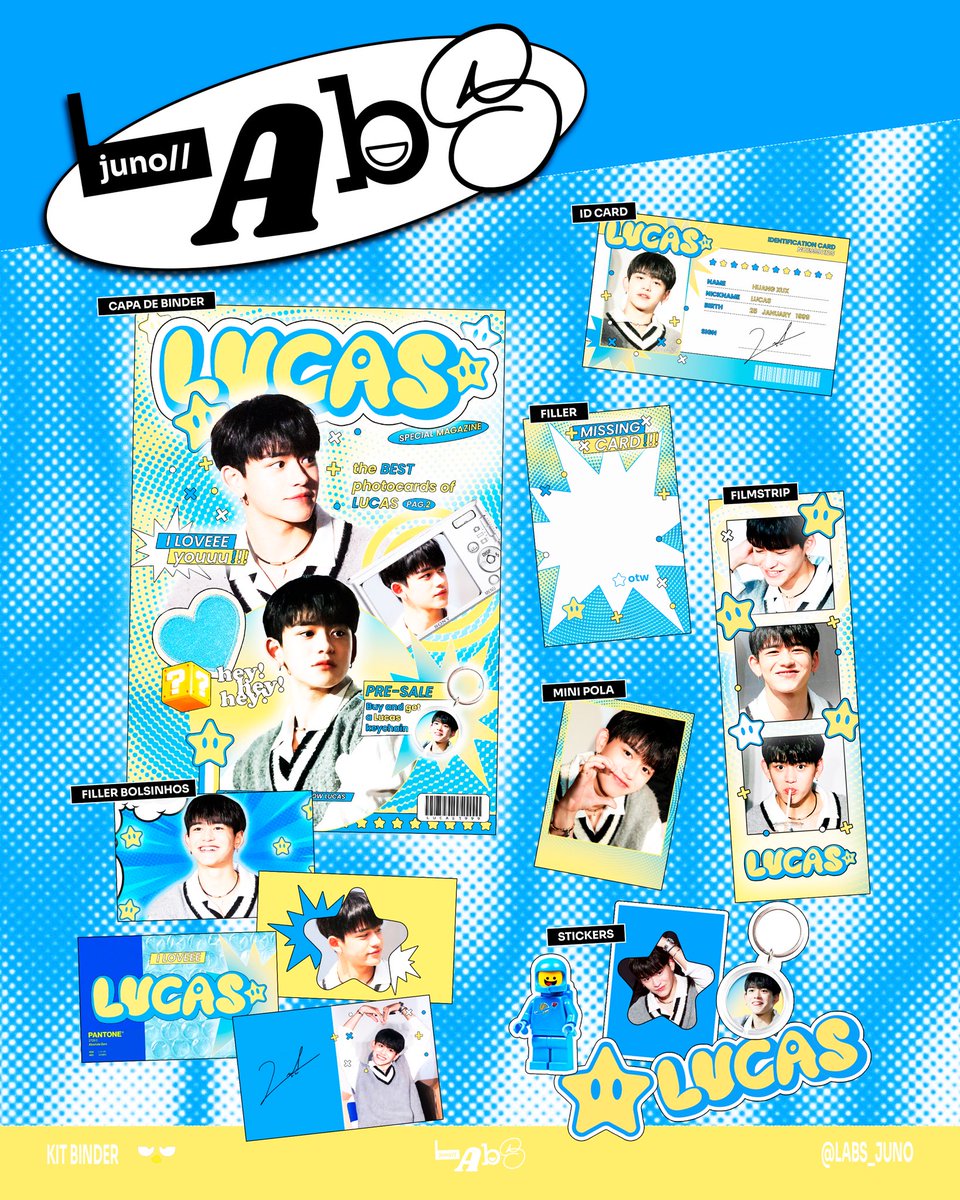 labs_juno's tweet image. ˗ˏˋ꒰ ⭐️ ꒱ kiT Binder 🔆💙
pedido entregue especialmente para @SOFTYUKHEI ficou uma gracinha! 🥹