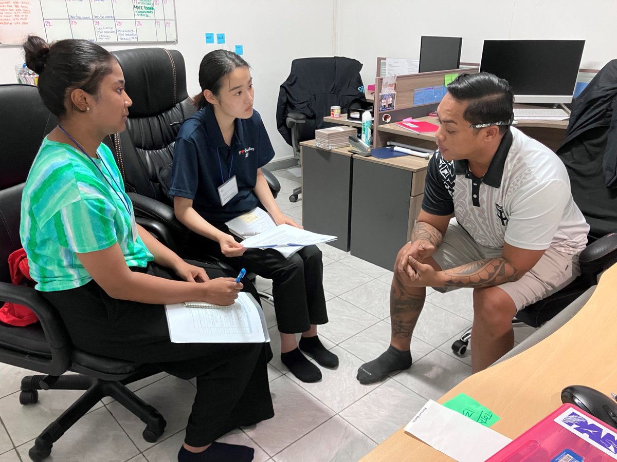 JICAPalauOffice's tweet image. A group of #interns and OJT trainees spent a week on-site with our Fruit Fly Control project in Palau🌴🪰
They got hands-on experience working alongside experts and learned why this work is so important for Palau’s agriculture!
#FruitFlyControl #Palau