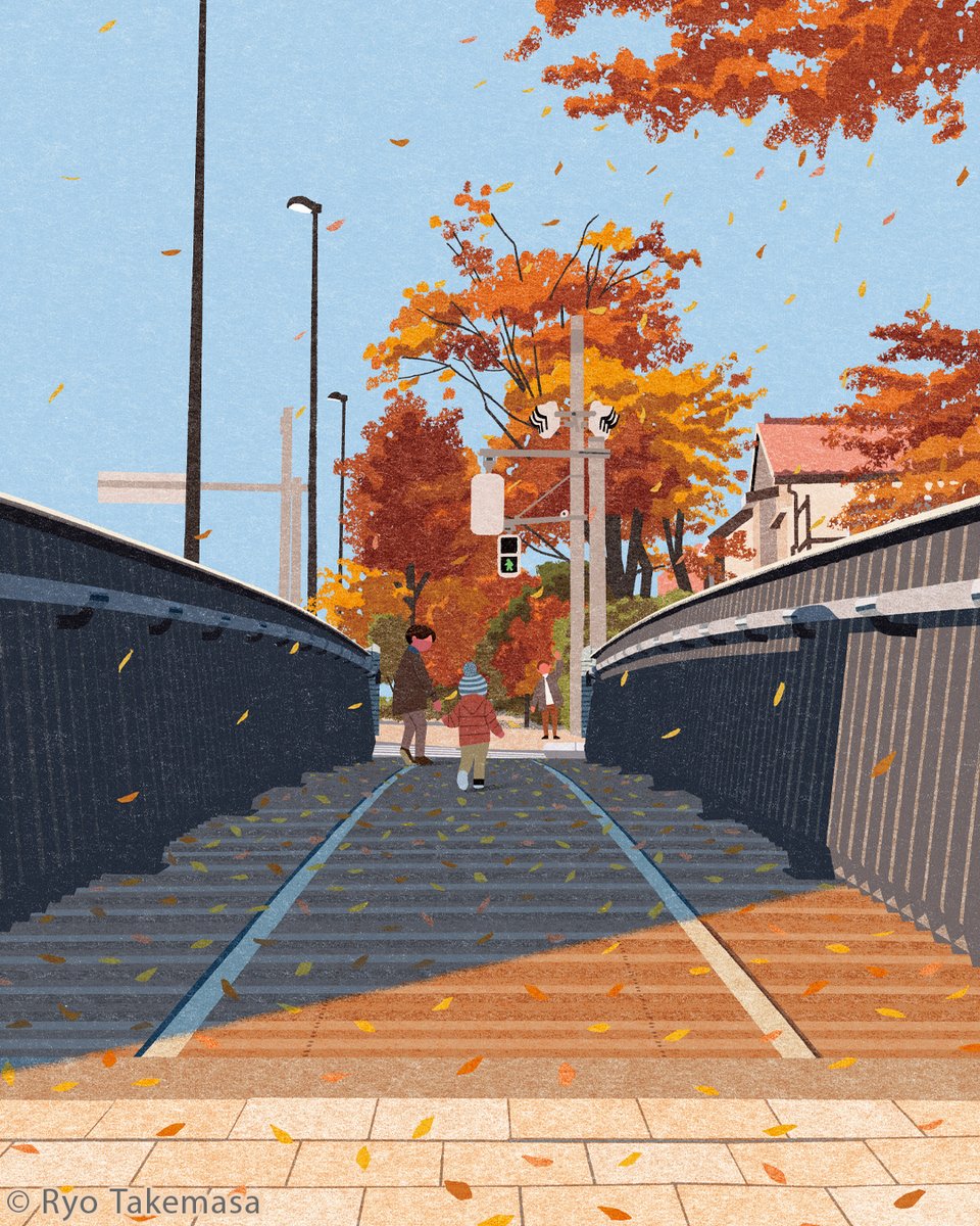 Leaves Dancing on the Walkway (2020)
Art Print: inprnt.com/gallery/ryotak…