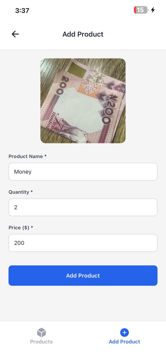 CodaBytez's tweet image. 1/
Done with the Stage 2 of @hnginternship Mobile Track! 

Built a fully functional Storekeeper App with:
📦 SQLite database (local CRUD operations)
📸 Native camera integration
🎨 Clean, intuitive UI

#HNGInternship #MobileDev #BuildInPublic