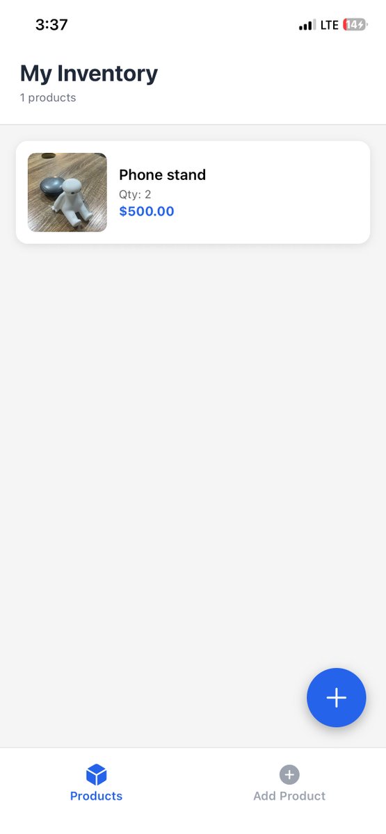 CodaBytez's tweet image. 1/
Done with the Stage 2 of @hnginternship Mobile Track! 

Built a fully functional Storekeeper App with:
📦 SQLite database (local CRUD operations)
📸 Native camera integration
🎨 Clean, intuitive UI

#HNGInternship #MobileDev #BuildInPublic
