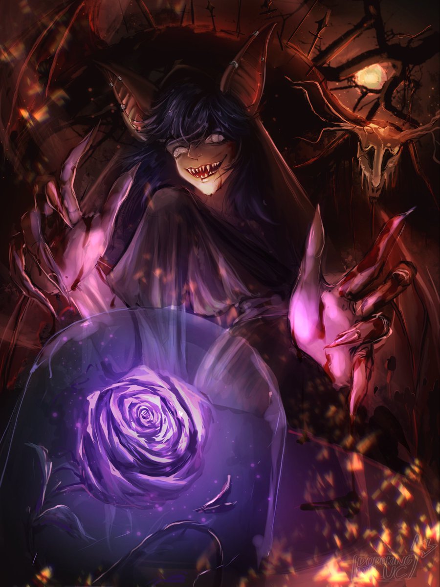 My submission for #SanctuaryOfBloodBags Thank you for hosting <a href="/wyvrned/">Wyvie 🦇🔪 Bat Vtuber</a> 🪾🍂