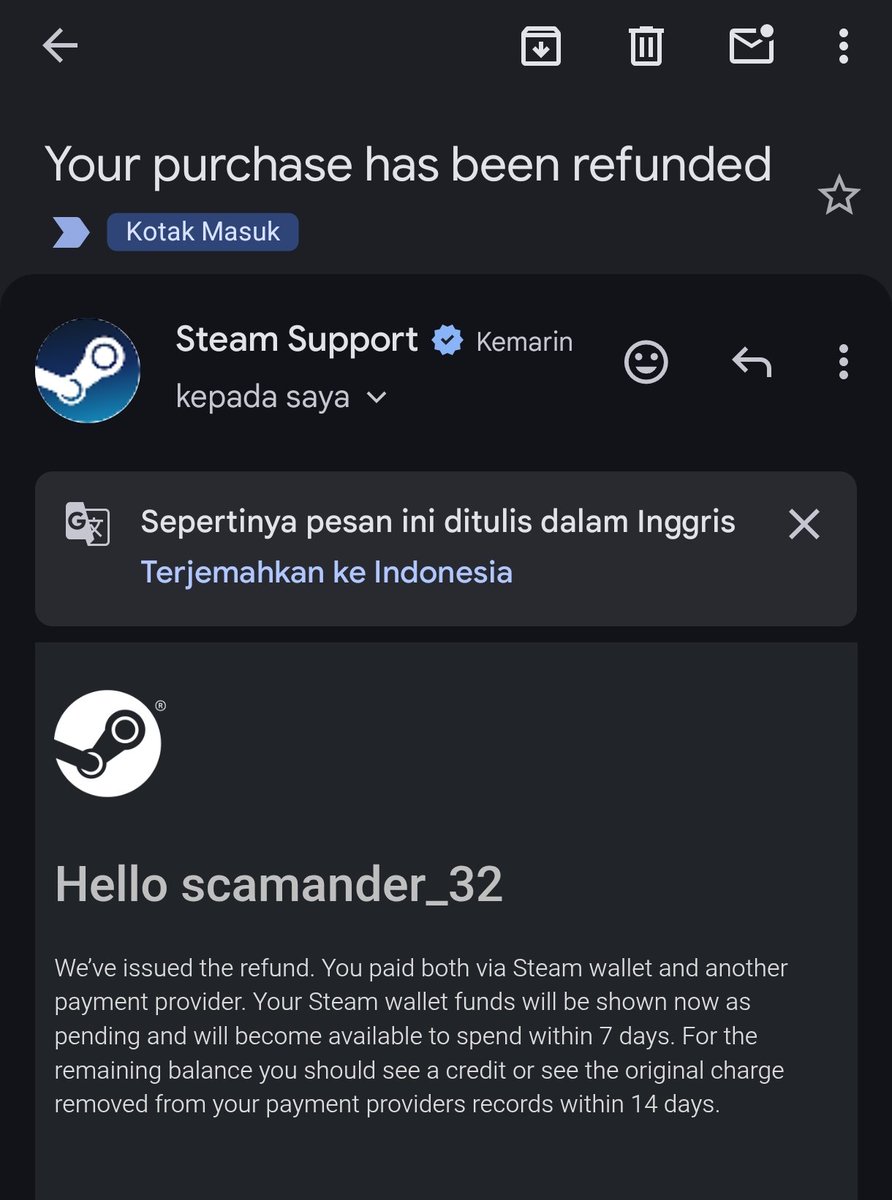 <a href="/ichsanopiick/">Ichsan</a> <a href="/id_fm/">Football Manager Indonesia</a> UI nya memang parah sih gak ketolong, tp bahkan itu bukan masalah utamanya.. ga bs dijelasin tp intinya beda bgt feeling antara bener2 enjoy maenin sama memaksakan diri buat enjoy maenin

Jadi untuk pertama kalinya setelah 15 taun gak pernah putus, taun ini kuputuskan refund 😌