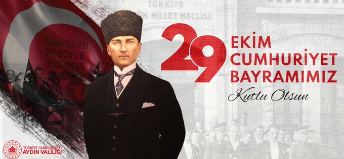 Cumhuriyetimizin 102. Yılı Kutlu Olsun