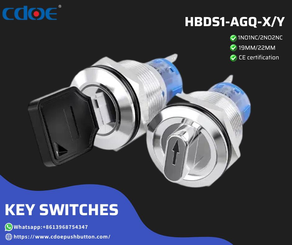 CDOEpushbutton's tweet photo. With ss construction and precise latching, these CE-certified HBDS1-AGQ-X/Y rotary switches offer: ✔ 1NO1NC/2NO2NC configurations ✔ 2- or 3-position operation ✔ Compatibility with 16mm/19mm panels Built for control systems and secure circuit switching.#RotarySwitch https://t.co/aRA8RY0glo