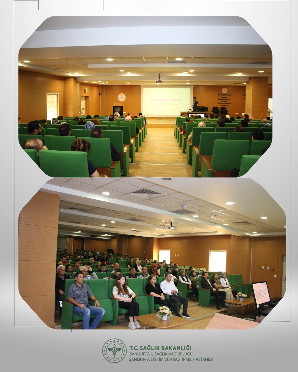 Hastanemizde 
🎀 Meme Kanseri Farkındalık Ayı Etkinliği
sanliurfaeah.saglik.gov.tr/TR-1358798/mem…
<a href="/saglikbakanligi/">T.C. Sağlık Bakanlığı</a> 
<a href="/sbkhgm/">Kamu Hastaneleri Genel Müdürlüğü</a> 
<a href="/halksagligigm/">Halk Sağlığı Genel Müdürlüğü</a> 
<a href="/acilafetgovtr/">T.C. Sağlık Bakanlığı Acil Sağlık Hizmetleri</a> 
<a href="/sanliurfaism/">Şanlıurfa İl Sağlık Müdürlüğü</a> 
#şeah 
#memekanserifarkındalıkayı