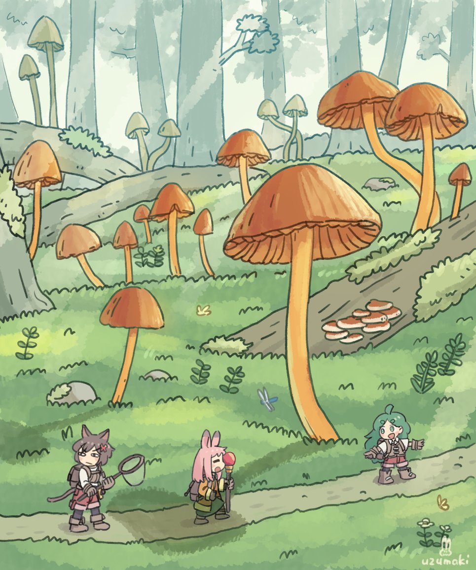 Walking mushroom forest🍄
#UsaMimiDa