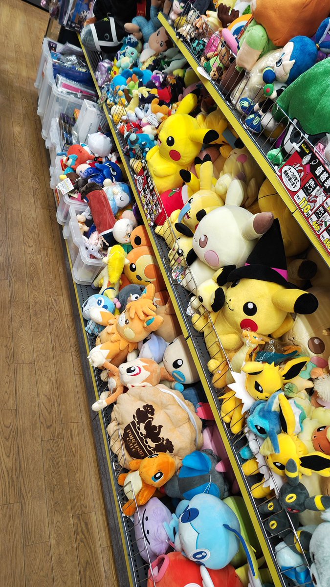hobby28038's tweet photo. ちいかわ、ポケモンぬいぐるみたくさんあります(*´▽｀*)
#ホビーオフ平岡店
#econosreuse https://t.co/UHgkwg2UU3
