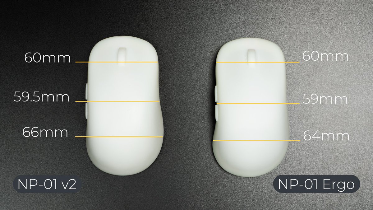 vaxee_corp's tweet image. [Poll] If you’re an NP-01 user, which would you like to see released first: the NP-01v2 or the NP-01 Ergo?

To all NP-01 enthusiasts, thank you for your patience.

Regarding the mouse design, we are committed to offering different original shapes to accommodate various user…