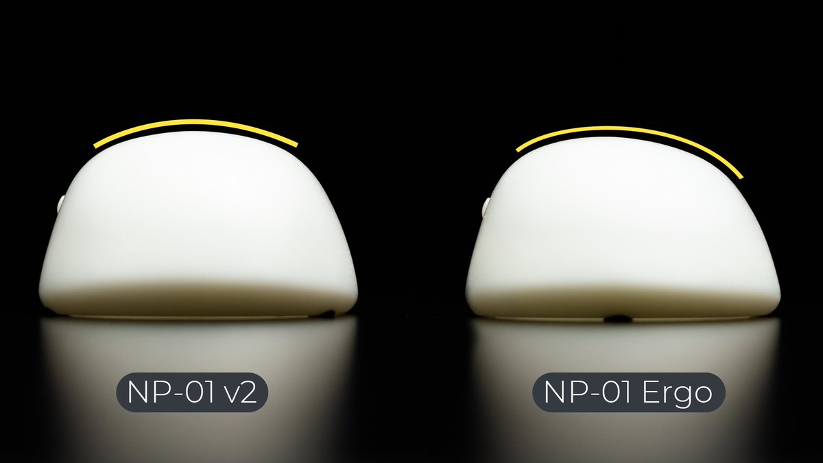 vaxee_corp's tweet image. [Poll] If you’re an NP-01 user, which would you like to see released first: the NP-01v2 or the NP-01 Ergo?

To all NP-01 enthusiasts, thank you for your patience.

Regarding the mouse design, we are committed to offering different original shapes to accommodate various user…