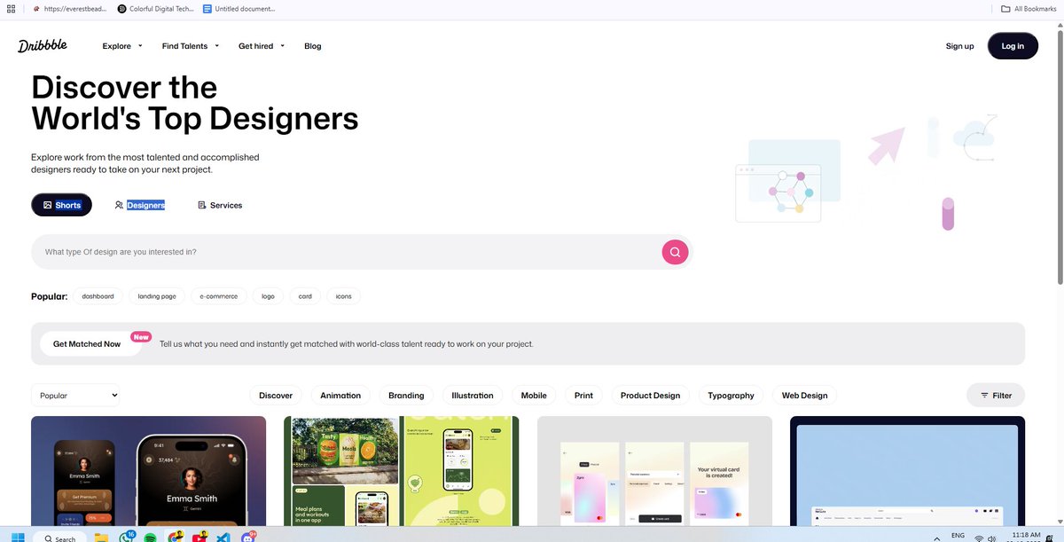 tejodeepsama's tweet image. Day 16 💻
Got a new task: build a Dribbble clone.
No hesitation — just coded.
✅ Completed ASAP
⚡ Learned how fast consistent practice compounds.
Every clone is a step closer to mastery.
#100DaysOfCode #webdev #frontend #buildinpublic