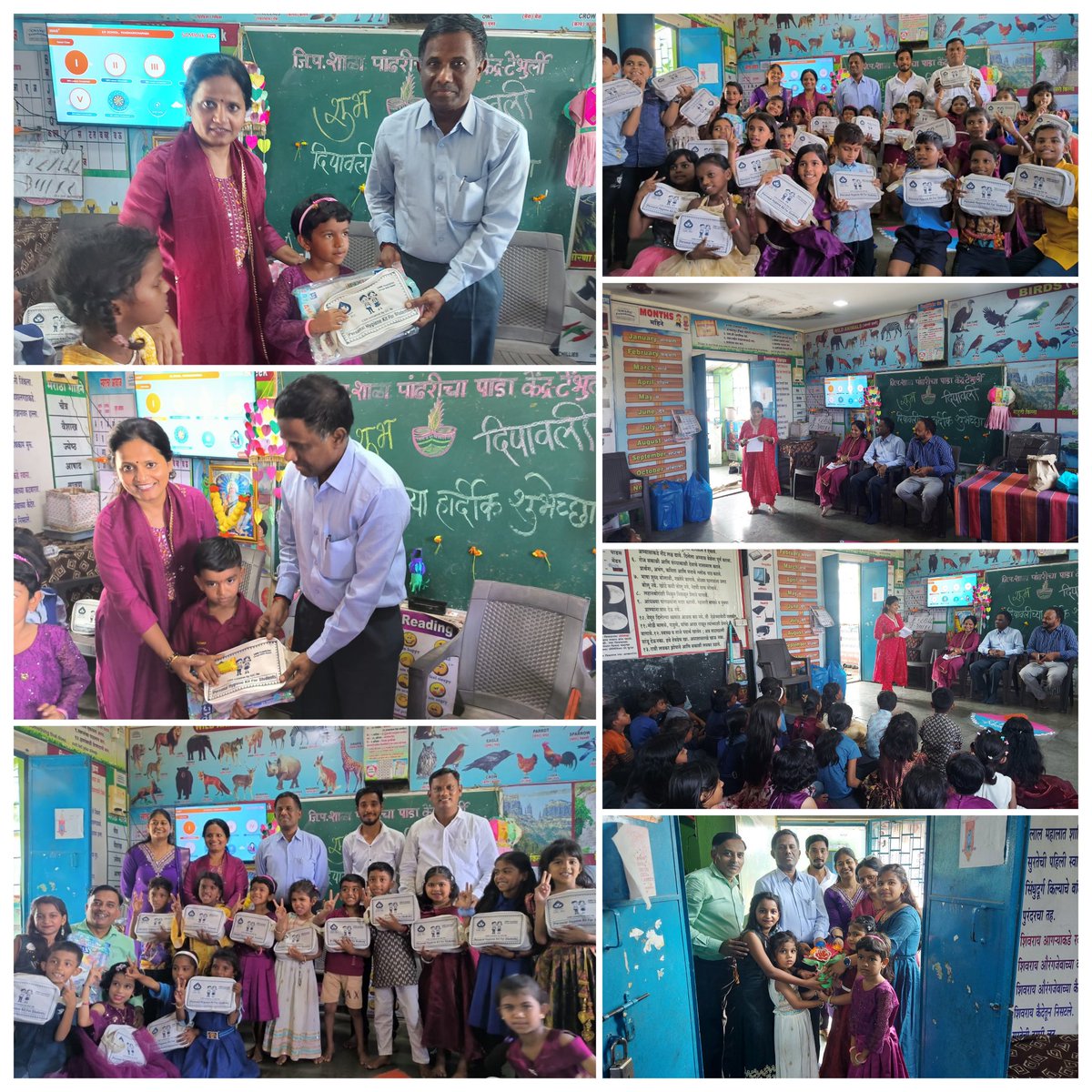 Vigilance Awareness Week 2025-GIC Re’s Vigilance Dept. held an outreach program at Gram Panchayat School, Pandharicha Pada, Shahpur. Vigilance team interacted with the Students &amp; distribute gifts and hygiene kits on behalf of Vigilance Department and GIC Re.

<a href="/CVCIndia/">CVC, Govt. of India</a>