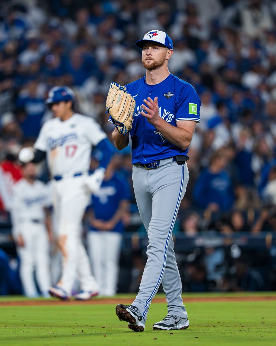 BlueJays's tweet image. Eric Lauer appreciation tweet 👏
4.2 SCORELESS innings out of the bullpen! #WANTITALL
