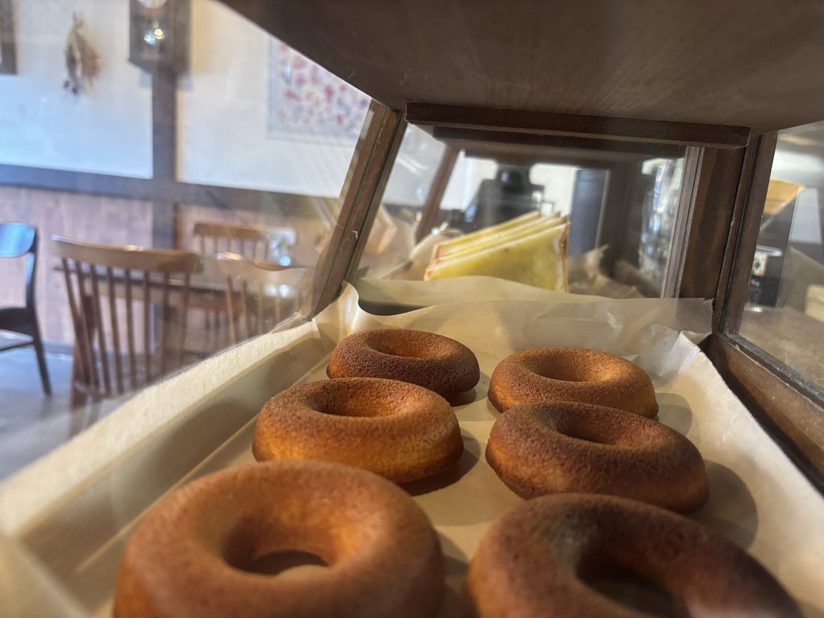 本日の焼きドーナツは
プレーン
チョコ
シナモン
カボチャ🎃