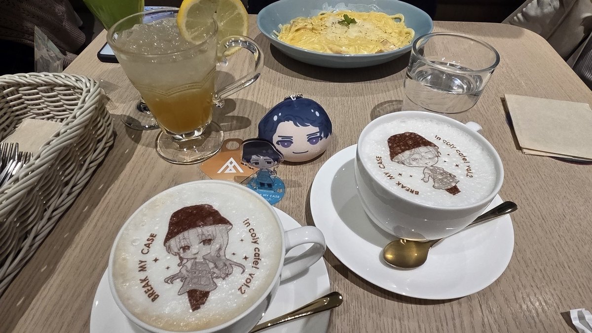 libraryoko_2's tweet photo. 友達に誘われて行ってきた😁
ご飯美味しかった😊
#ブレマイ　#colycafe https://t.co/FWSGEv3VXW