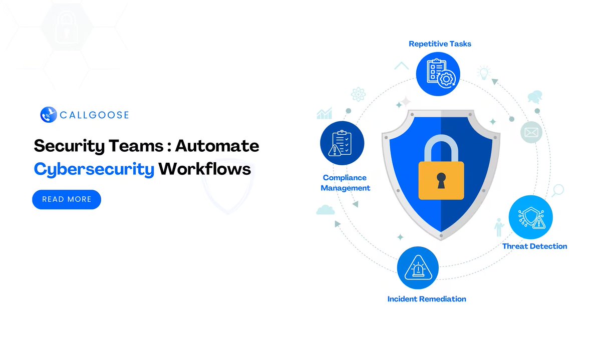 CallgooseSQIBS's tweet image. 💥Automating Cybersecurity Workflows with Callgoose SQIBS

Read More : callgoose.com/u/HI

#CallgooseSQIBS #CyberSecurity #AutomateSecurity #IncidentResponse #ThreatDetection #SIEM #Splunk #ElasticSecurity #ComplianceAutomation #SecurityAutomation #NoMoreManual #DevSecOps