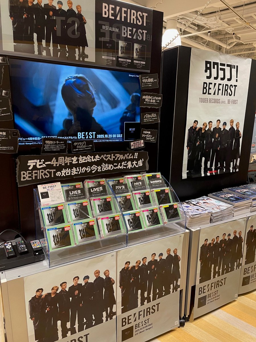 BEFIRST】 BESTALBUM『BE:ST』本日入荷！🖤 先着特典：アコーディオン