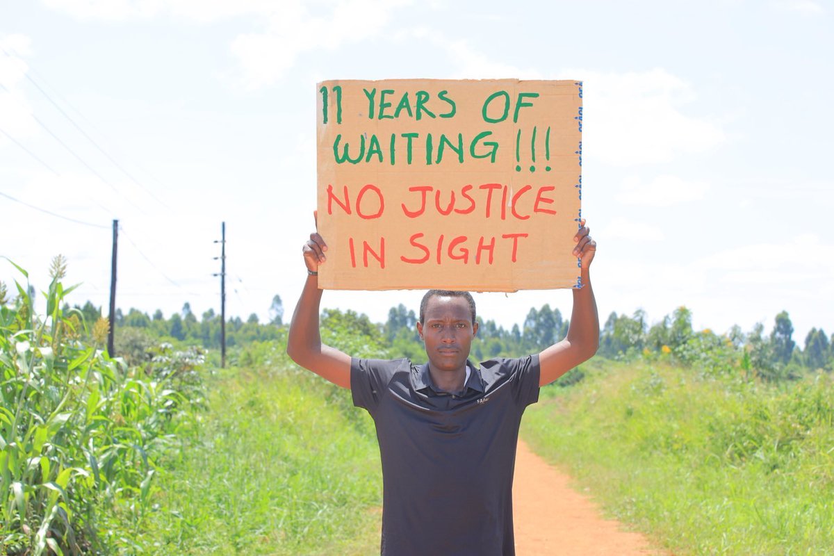 The oil affected communities have spoken! We call on <a href="/JudiciaryUG/">Judiciary Uganda</a> to listen to voices of these communities who filed  their case in 2014 &amp; have been waiting for justice for now 11years. Communities want fair &amp;adequate compensation for their land that was acquired for oil devts.