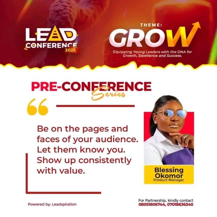 leadspiration's tweet image. How did @BlessingOkomor get so deep into our hearts on Sunday night?
Is there any leader here that still doubts  the power of social media?
We believe there is none.

#Leadspiration #LeadConference #PreLeadConferenceSeries #December2025 #BlessingOkomor #TheGlobalPM