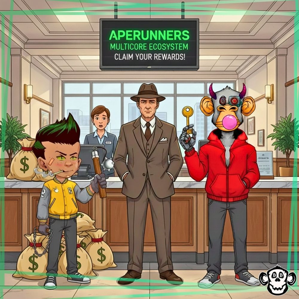 🚀✨ It’s that time again, fam! Unlock your monthly rewards and level up your passive income game!

<a href="/xrplwiseguys/">Wise Guys</a>, <a href="/_Rascalz/">Rascalz</a>  &amp; <a href="/ApeRunnersBTC/">ApeRunners 🟧 / XRP Rascalz</a> VIP holders—your reward claim window is #OPEN! Don’t miss your shot to collect what you’ve earned.

discord.gg/Aperunnersbtc

#NFTRewards