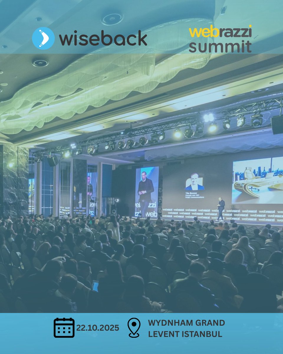 wiseback's tweet image. 🚀 Wiseback olarak Webrazzi Summit 2025’te yer almaktan büyük mutluluk duyduk!
Startup Lounge’daki standımızda birçok yerli ve yabancı ziyaretçiyle buluştuk.
Kurucu ortağımız @HasanGenc, Startup Stage’de Wiseback’in AI tabanlı CX vizyonunu paylaştı. 💙
#WebrazziSummit #AI #CX