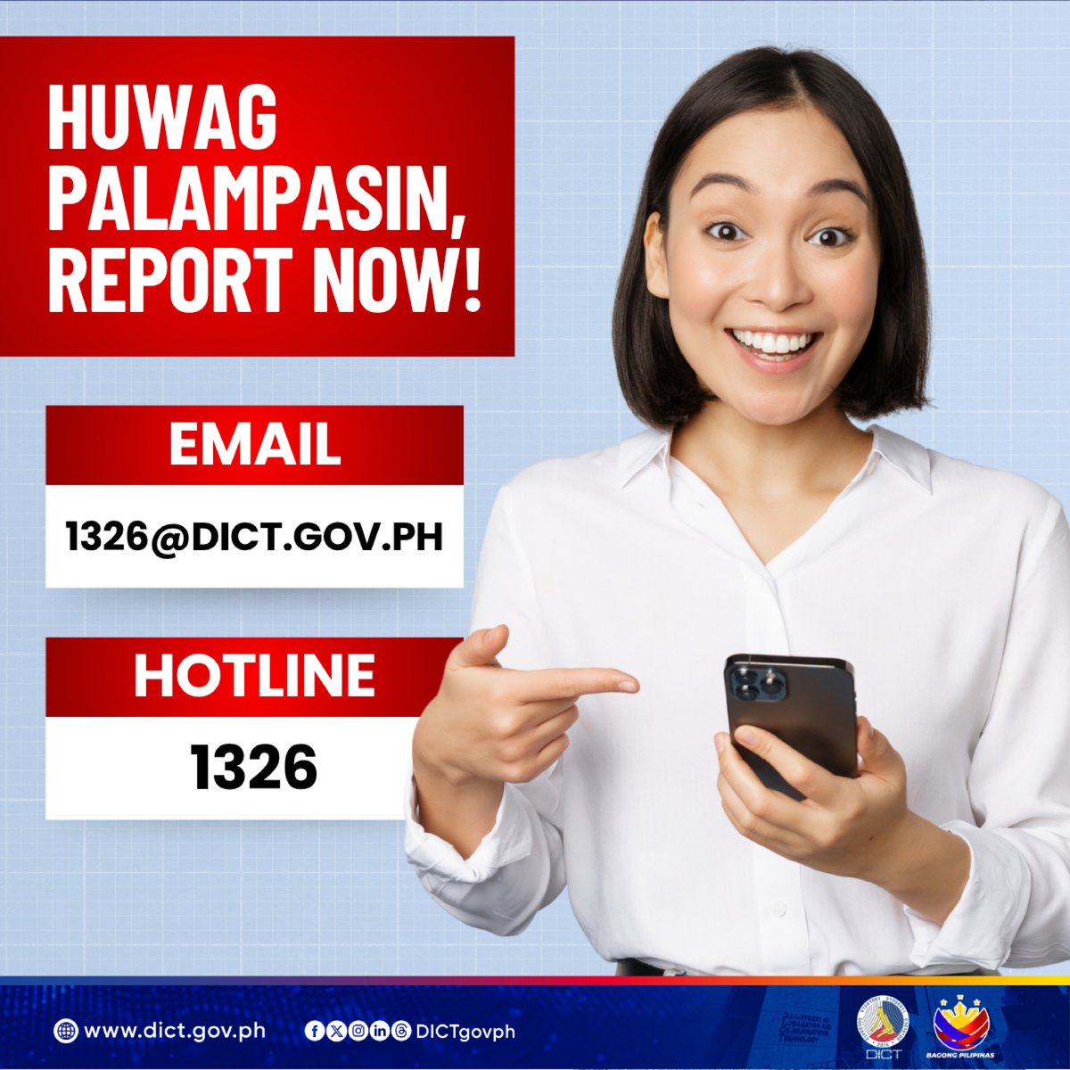 DICTgovph's tweet image. Cybercrime, Walang Takas sa Oplan Cyberdome

Tingnan: facebook.com/share/p/19hYtn…

#DICT #OplanCyberdome #CyberSafePH #DigitalBayanihan #StaySafeOnline #BagongPilipinas