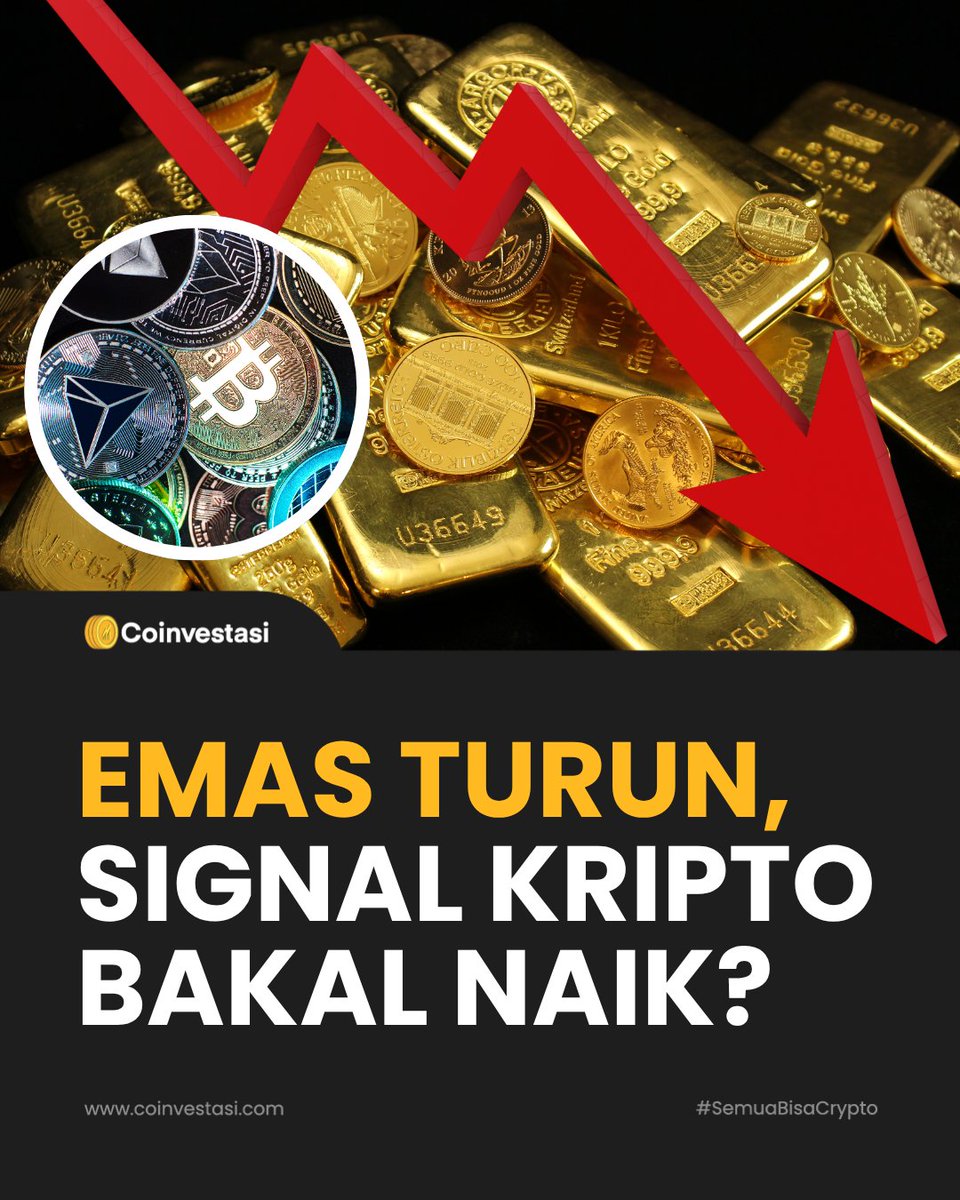 Harga emas dunia turun di bawah US$4.000 (sekitar Rp64 juta) per ons karena hubungan dagang AS dan Tiongkok mulai membaik. Investor mulai ninggalin aset “aman” seperti emas, dan beralih ke aset yang lebih berisiko.

Padahal, emas sempat rekor di US$4.381/ons (Rp70 juta) pada 20