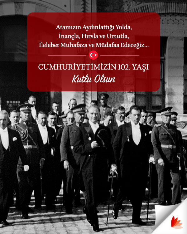 Medisoft_HBYS's tweet photo. Atamızın Aydınlattığı Yolda,
İnançla, Hırsla ve Umutla,
İlelebet Muhafaza ve Müdafaa Edeceğiz….
CUMHURİYETİMİZİN 102. YAŞI KUTLU OLSUN
#medisofthbys #cumhuriyetbayramı https://t.co/cIUFWJ33TN