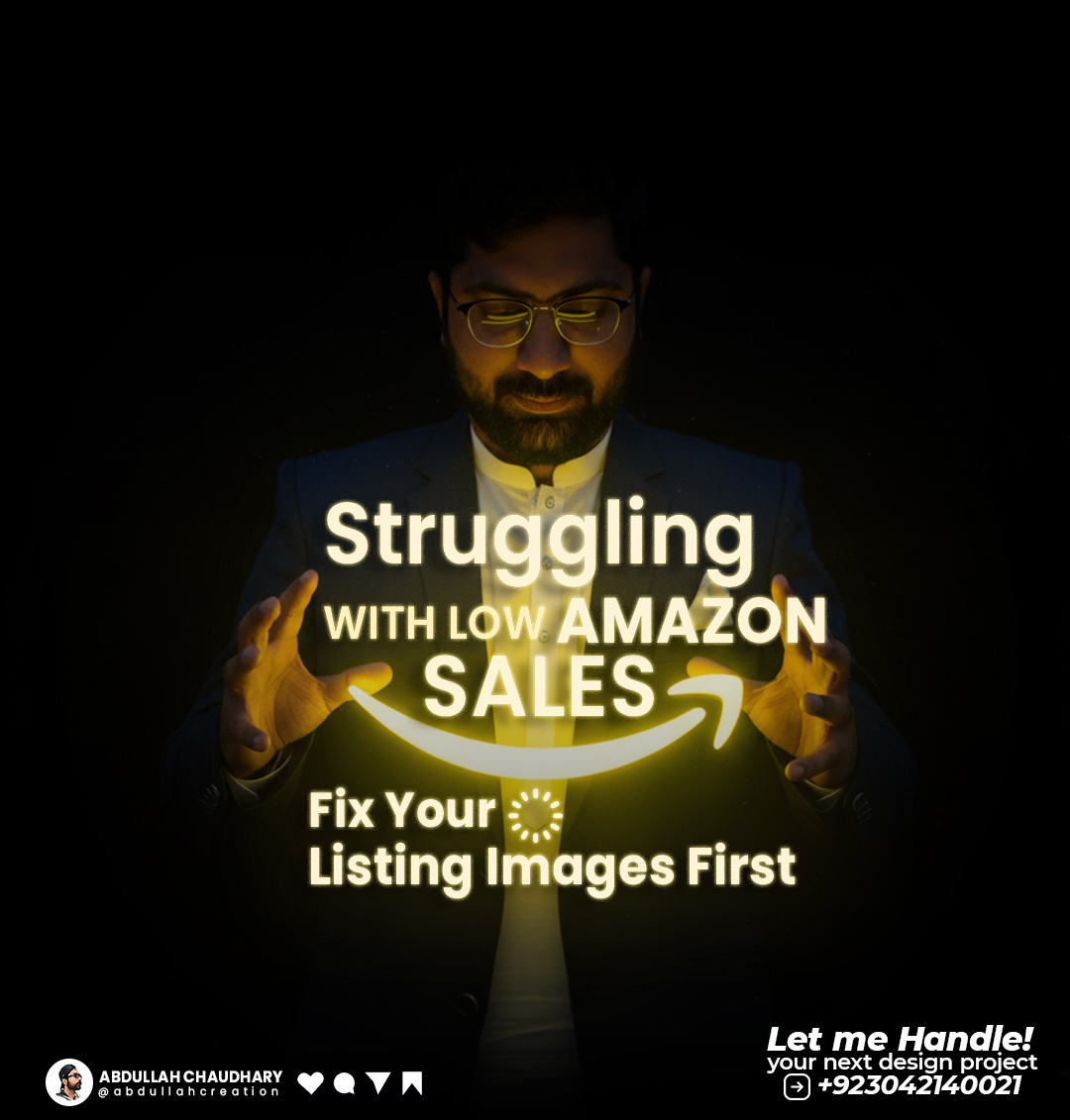 abdullacreation's tweet image. 📉 Struggling With Low Amazon Sales?
🛒 It’s time to fix your listing images first!
#AmazonListing #AmazonFBA #EcommerceTips #AmazonSeller #ProductPhotography #AmazonImages #BrandDesign #AplusContent #EBCDesign #AmazonSuccess #OnlineSelling #BoostSales