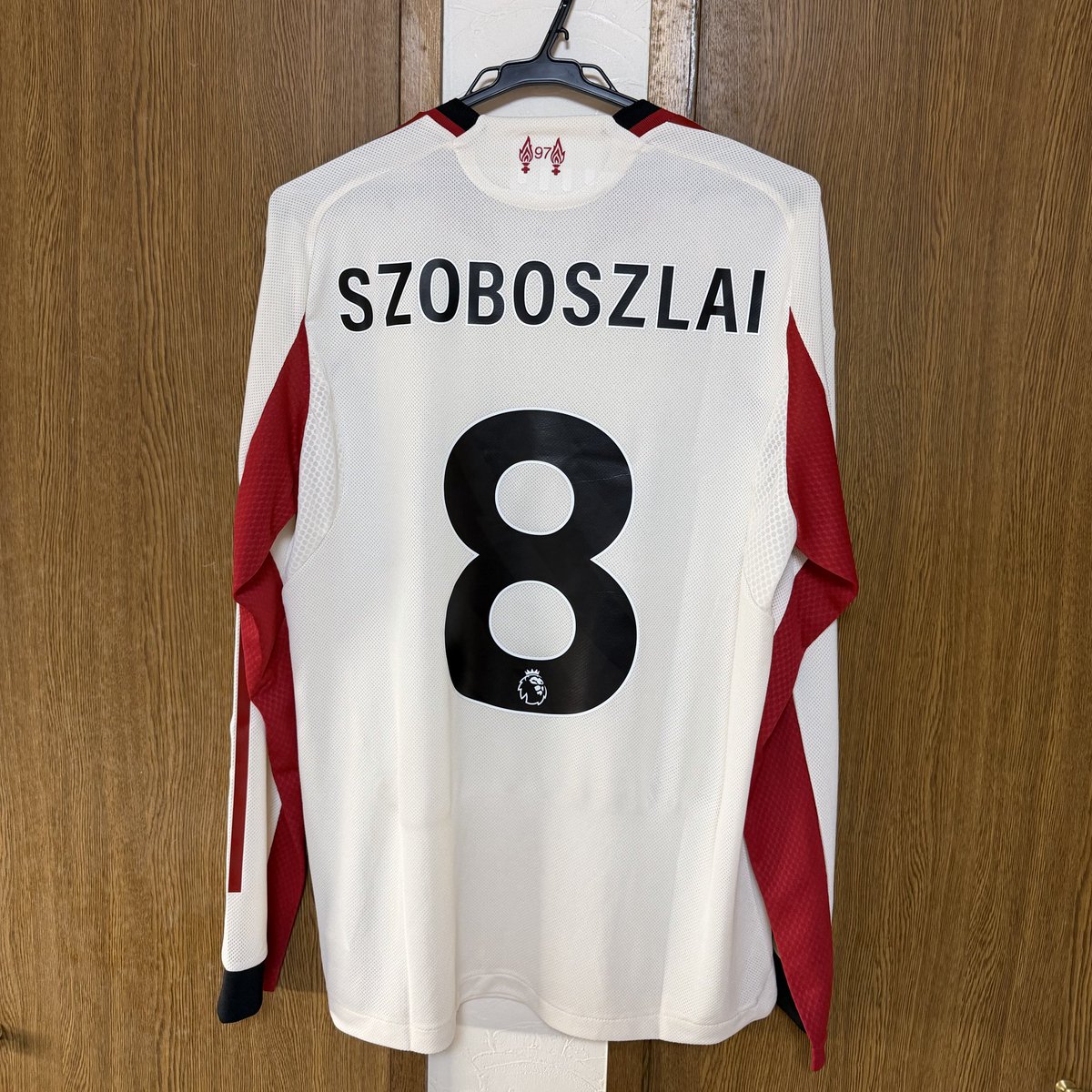 LiverpoolFCオーセンティック Szoboszlai 8番 Nike Liverpool Home Szoboszlai 8 Jersey 2023-2024 (Premier