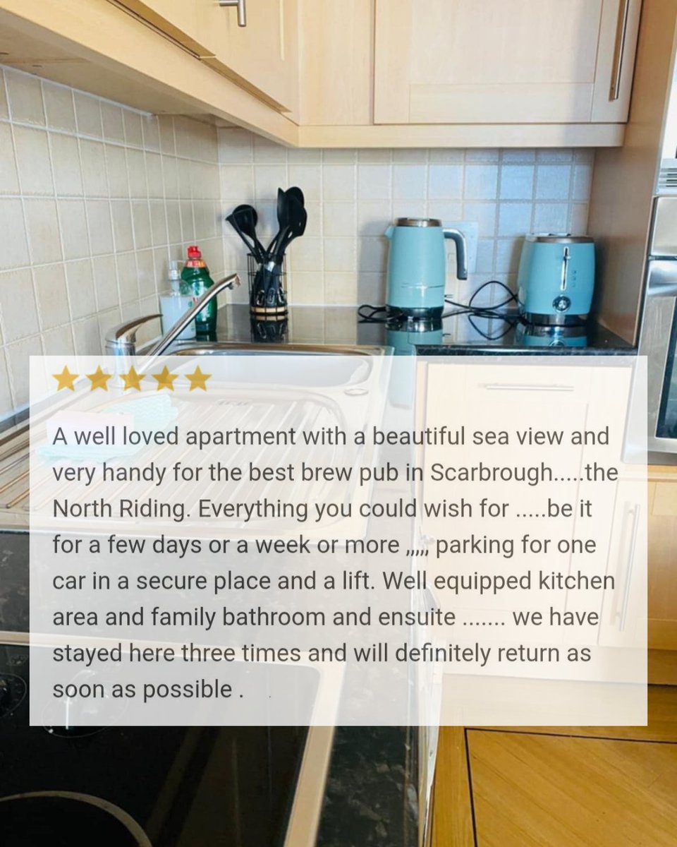 Our Autumn guests have loved Lilian's View ...and our local!  🍻

#Scarborough