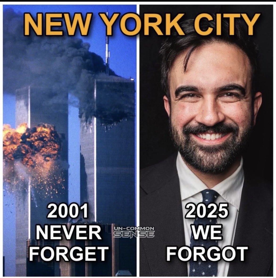 Hey New York, if you elect this trash, you deserve whatever you get.