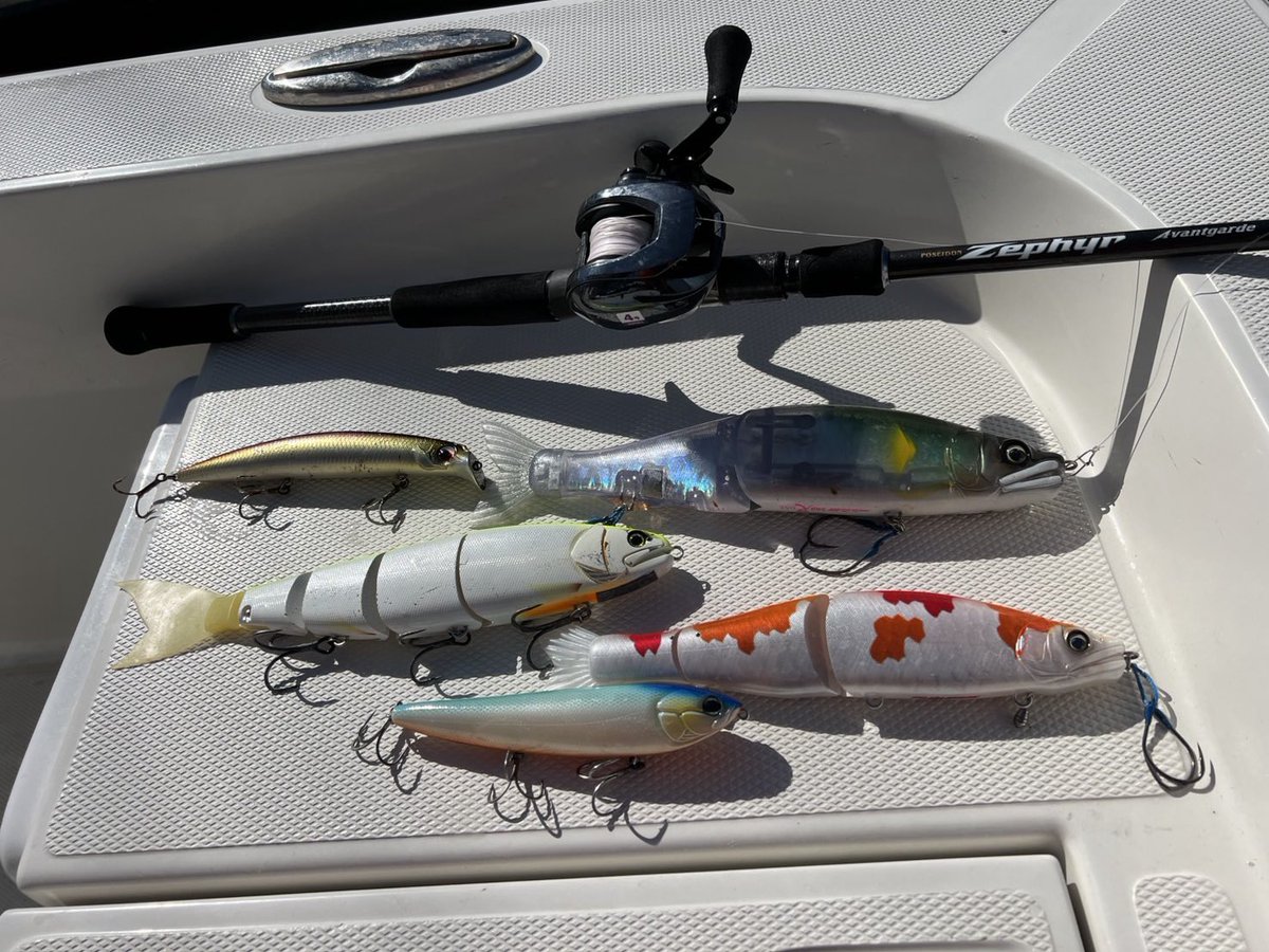 プロスタッフ数野さんが、東京湾ボートシーバスで良型シーバス&amp;太いワラサ。
現在、ビッグルアーでランカークラスのシーバスが狙える、激熱な状況ということです。

ちなみにこの日は、小沼さん渾身のヘビー級ベイトロッド（最終プロト）が大活躍。
かなり強いですが操作性は軽快です！