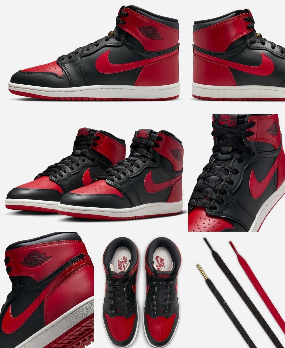 Got a direct answer from the brand months ago and this wasn’t circulated enough. The Bred 85 holiday pair will be more limited than the first release, with some extra accessories. But it is the same exact pair.