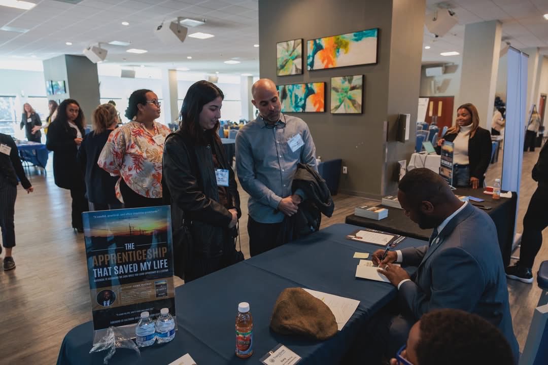 Spending time with the next generation of servant leaders—talking about the power of community, purpose, and pouring back into the same soil that grew you. The future looks focused.

apprenticeshipcheatcode.com

#ApprenticeshipCheatCode