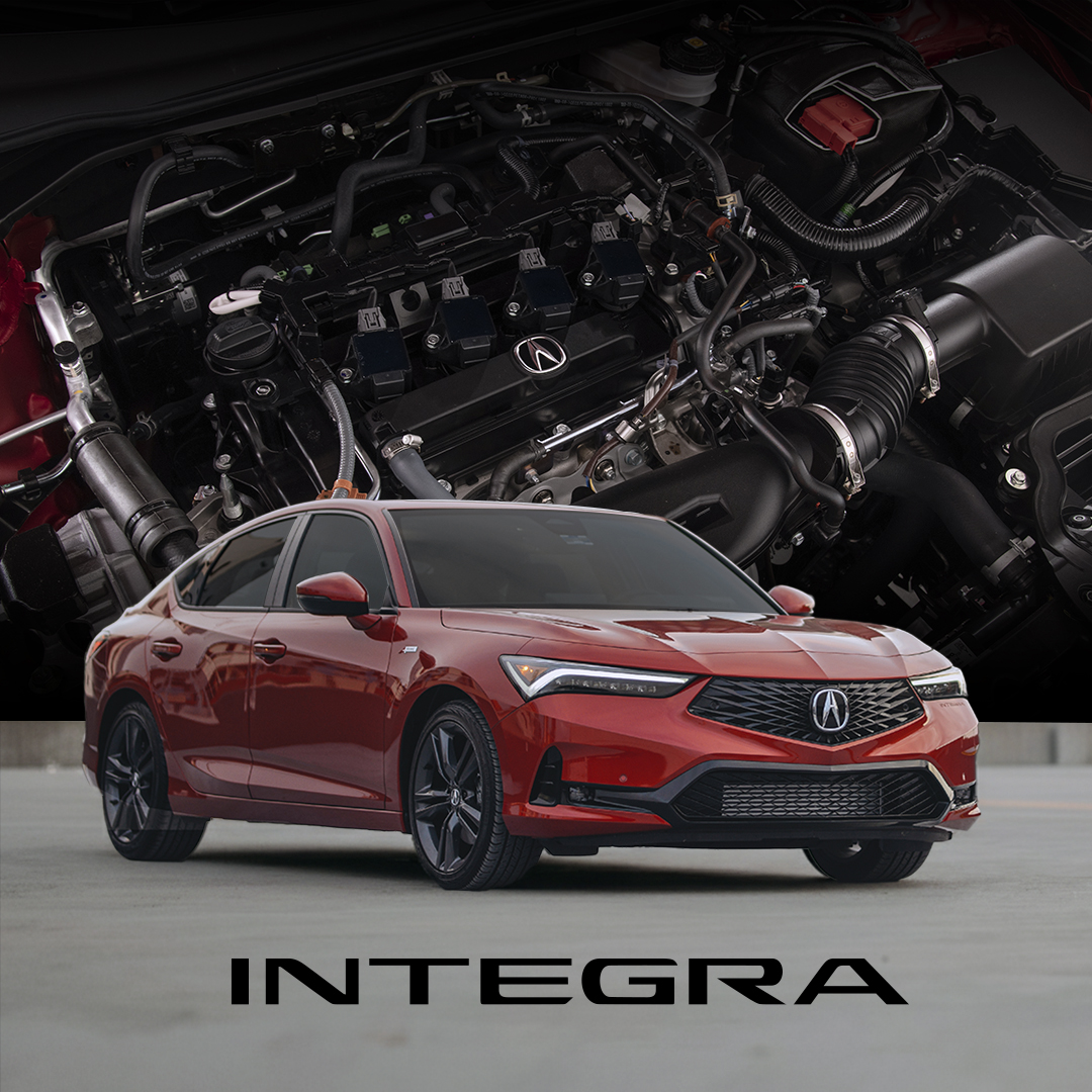 Acura_Mexico's tweet photo. Ingeniería que se siente. El corazón de #Integra es un motor VTEC® Turbo diseñado para una respuesta inmediata y una conducción que emociona. No solo lo veas, siéntelo. https://t.co/ubskjk51Gt
