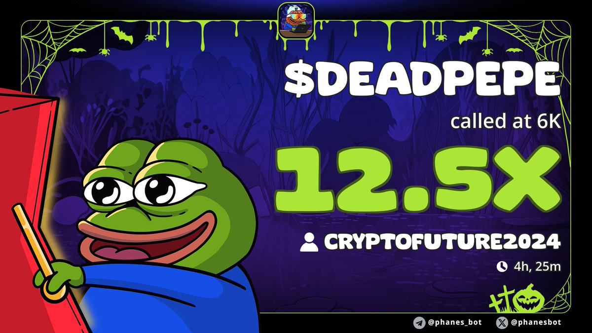 mr_pschmitt's tweet image. Lmao &quot;We know this guy&quot; $DEADPEPE

Well I hope I will be right again. 

I mean I am already but a 100X is cooler than a 10X

2v8Vd8LB56n1WRxjmmJDWQSX77Gh3o6RsFTbKif4pump