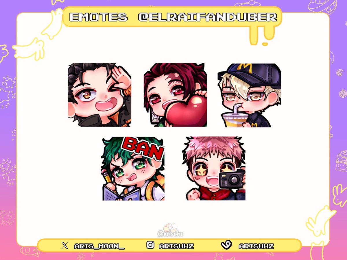 #VGenComm  Commission for cute emoticons #vgen 
<a href="/ElRaiFanduber/">ElRai</a>