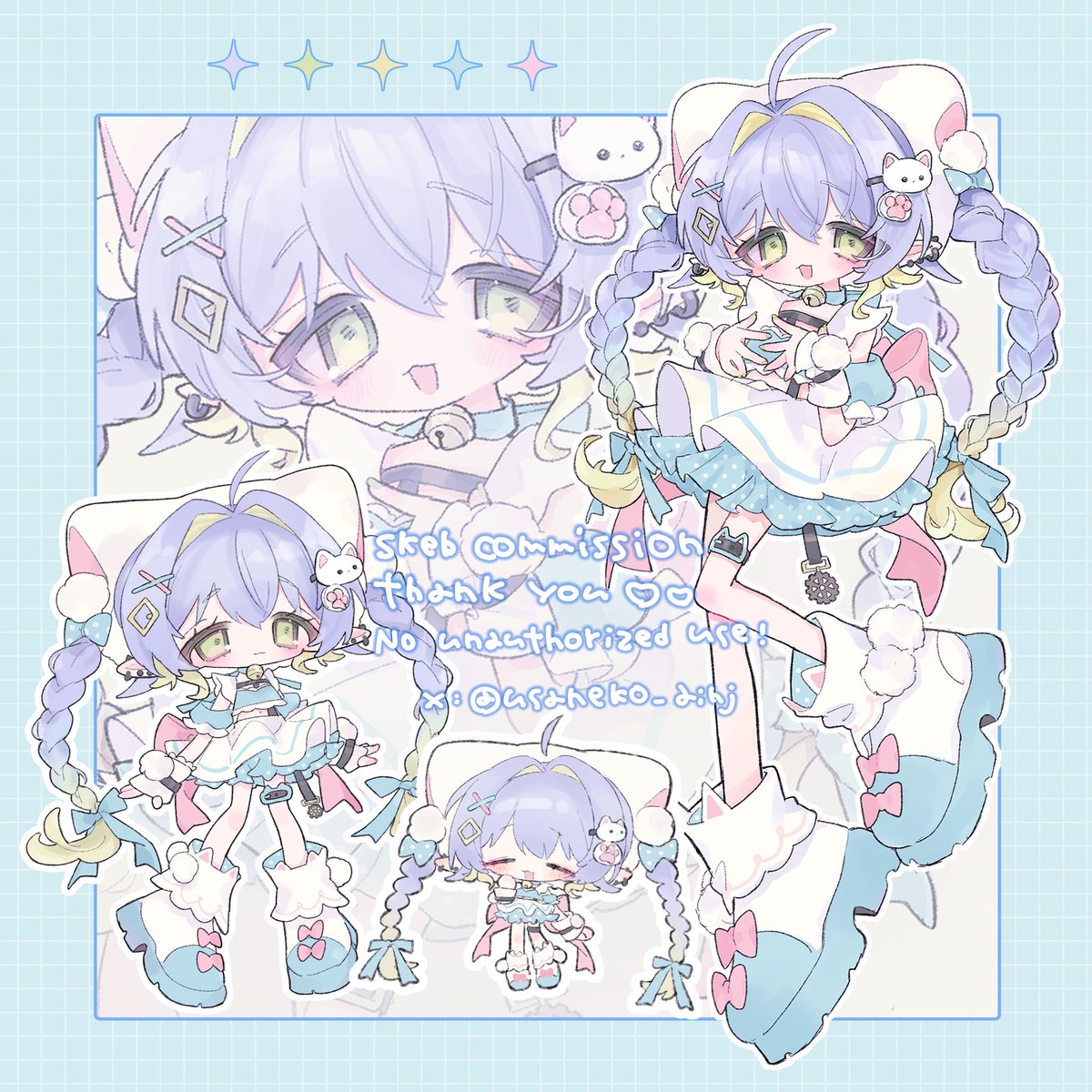 ✨うさねこ16✨　spirit forest　 手描きイラスト うさねこ (@usaneko_aihj) / Posts / X