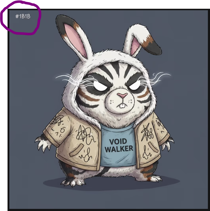 ledateth's tweet photo. Why my #Warplets have a symbol ??? #1B1B. 
What's it mean? 
#Farcaster @farcaster_xyz 
I show it on #opensea #NFT: 
The Warplets 0.0046 ETH - Collection | OpenSea https://t.co/MCP3FNyDcl
