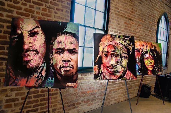 Want to put sone ASKEM art on your walls? Want to own a piece of HipHop History?
DM me NOW to secure the artwork you love, or commission me to paint your favourite artist or loved one
Agent those orders in to avoid being disappointed for Christmas 
Art You Can Hear™️