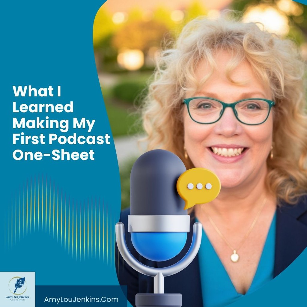 AmyLouToYou's tweet image. Writing the one-sheet forced me to define my story, message, and mission: helping others reclaim authenticity, integrity, and voice.Every sentence that didn’t serve that core fell away.

Read more 👉 lttr.ai/AkRKp

#PodcastGuesting #OneSheet #podcastGuest