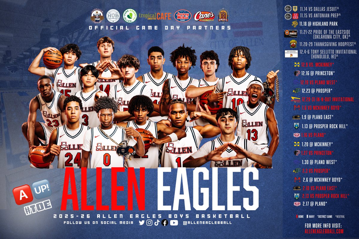 Want one of these autographed schedule posters? ✍️ 

🎉 Meet us this Saturday 2-4pm
at The Nest for our annual Fan Jam!

🅰️🆙 | #TOE