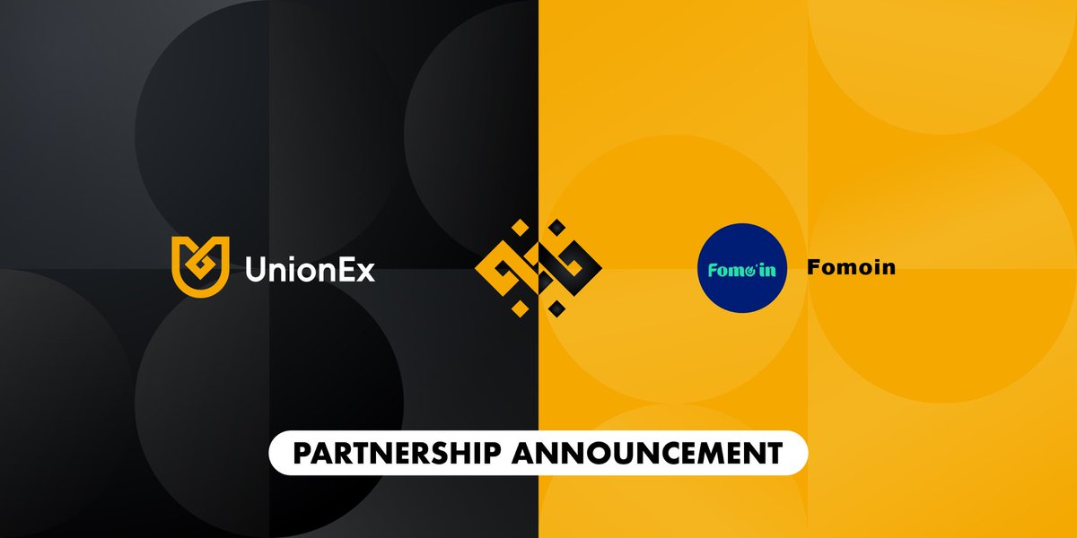 🎉 UnionEx New Partnership Announcement —— <a href="/Fomo__in/">Fomoin</a> 

💼 Fomoin is a digital marketing solution and one-stop incubation engine for blockchain startups.

🌟 Together, UnionEx and Fomoin will revolutionize crypto payments, ensuring secure, seamless transactions for our users, and
