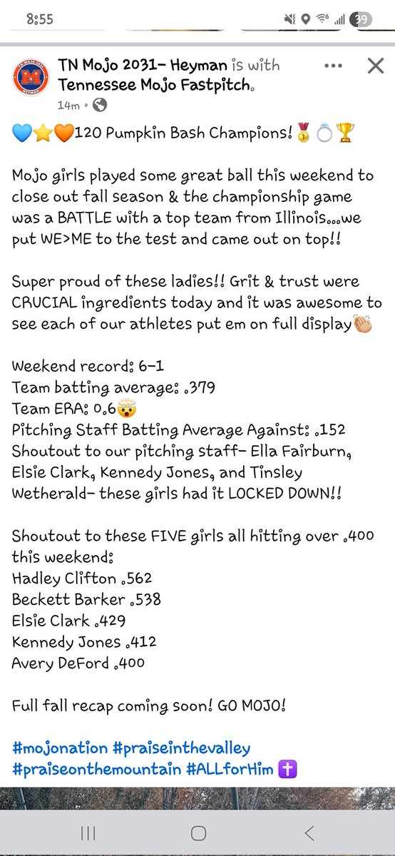 Elsie Clark 2031 tweet media