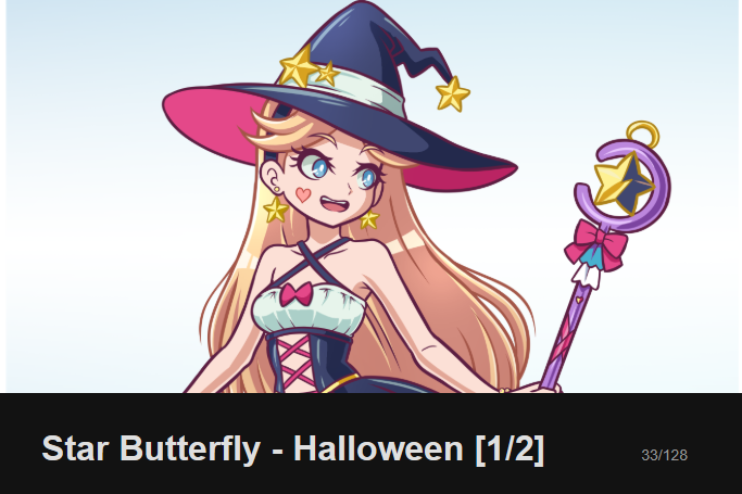 I just published Star Butterfly - Halloween [1/2]  on pixivFANBOX and Patreon!