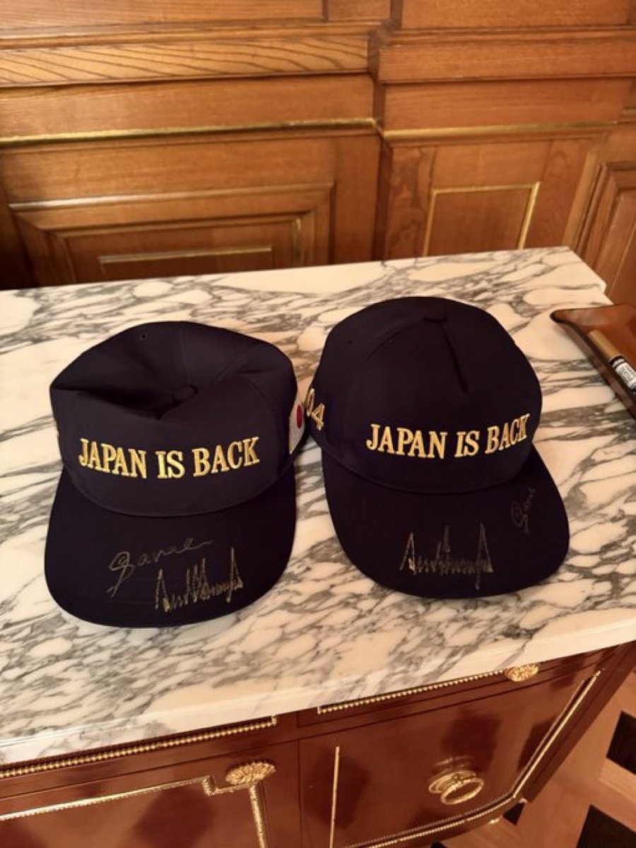 WhiteHouse's tweet image. JAPAN IS BACK! 🇺🇸🇯🇵