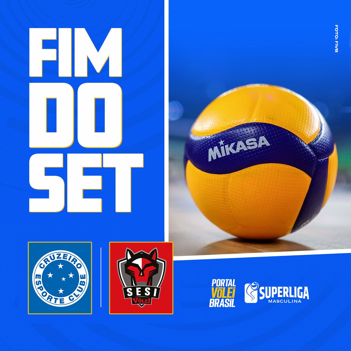 ✅ FIM DO QUINTO SET! #VoleiNoSporTV

🏐 (2) 🔵 Sada Cruzeiro 09x15 Sesi Bauru 🔴 (3)