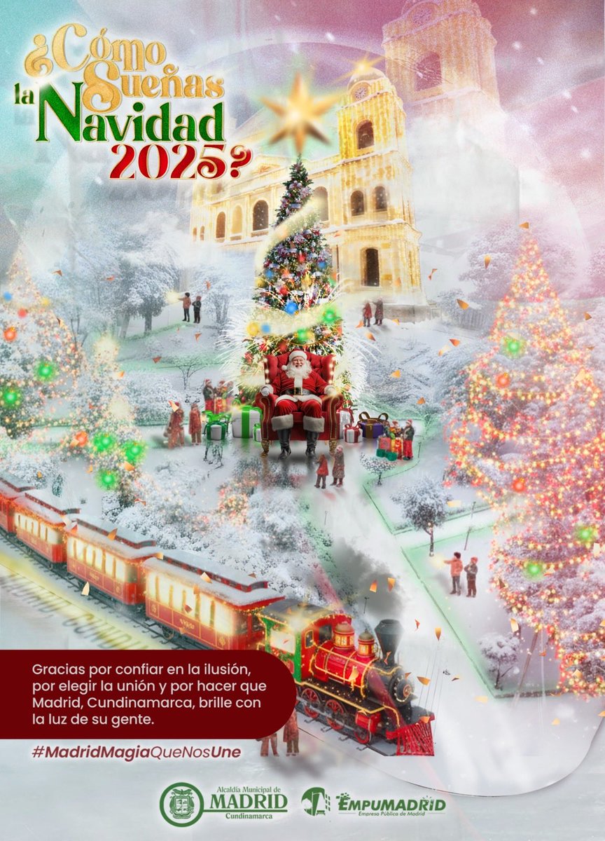 ¡Madrid eligió la Navidad 2025! 🎄Una Navidad que nos une, nos impulsa y nos ilumina. <a href="/AlcaldiaMadrid/">Alcaldía de Madrid</a>