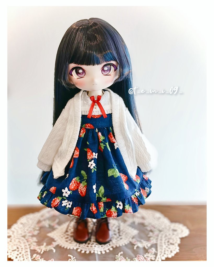 ラーニャちゃん 🍓✧︎.*

#TinyFox 
#strawberrylapin 👗